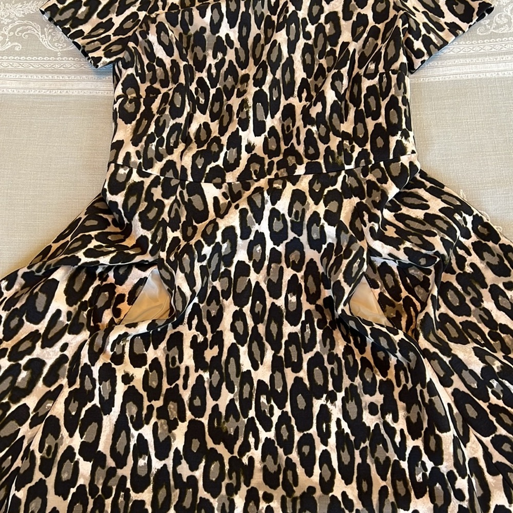 Kate Spade Leopard Flared Dress - Picture 14 of 16